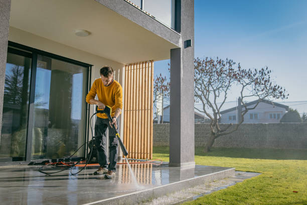 Post-Construction Pressure Washing in Flower Mound, TX